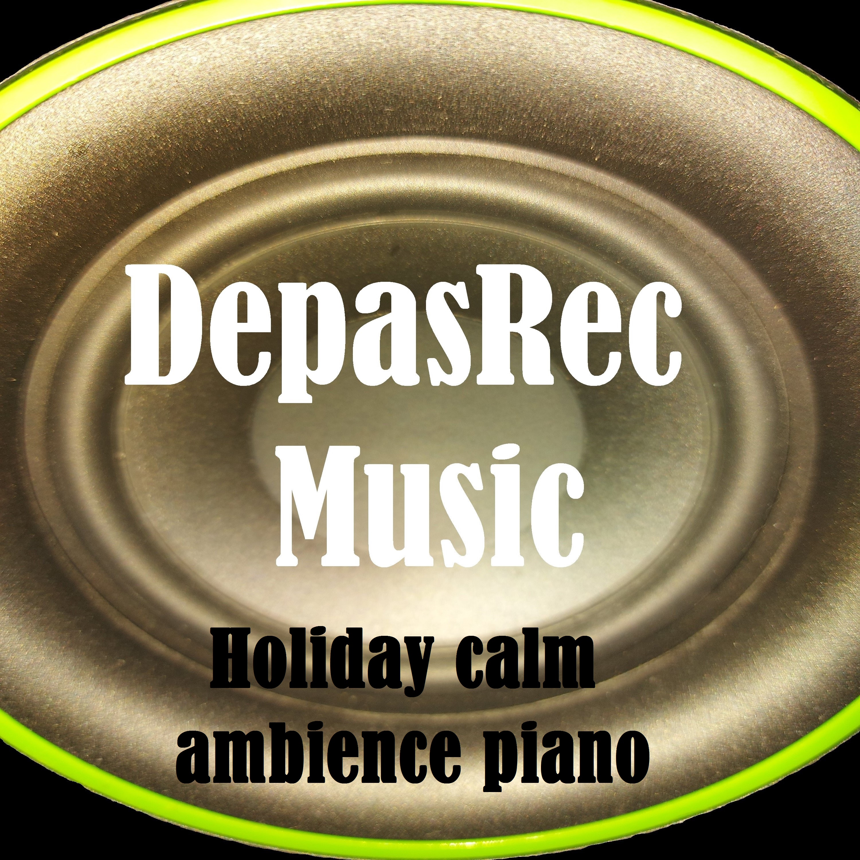 Holiday calm ambience piano