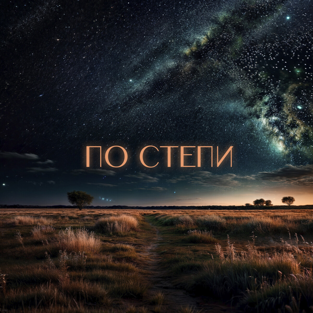 По степи