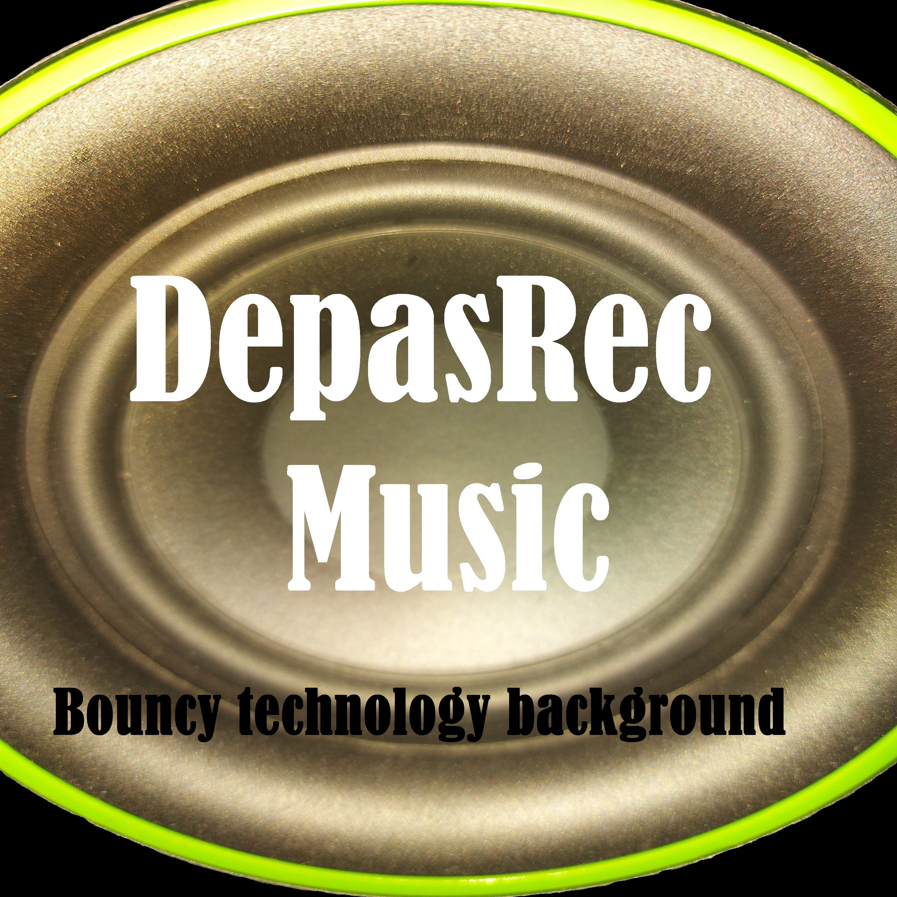 Electronic Ambient Bouncy Technology Background