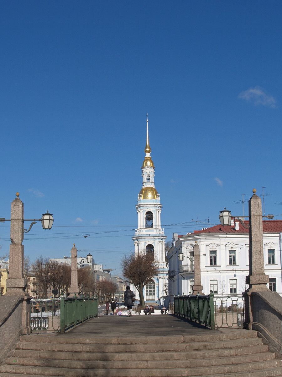 Санкт-Петербург. Никольская колокольня морского собора