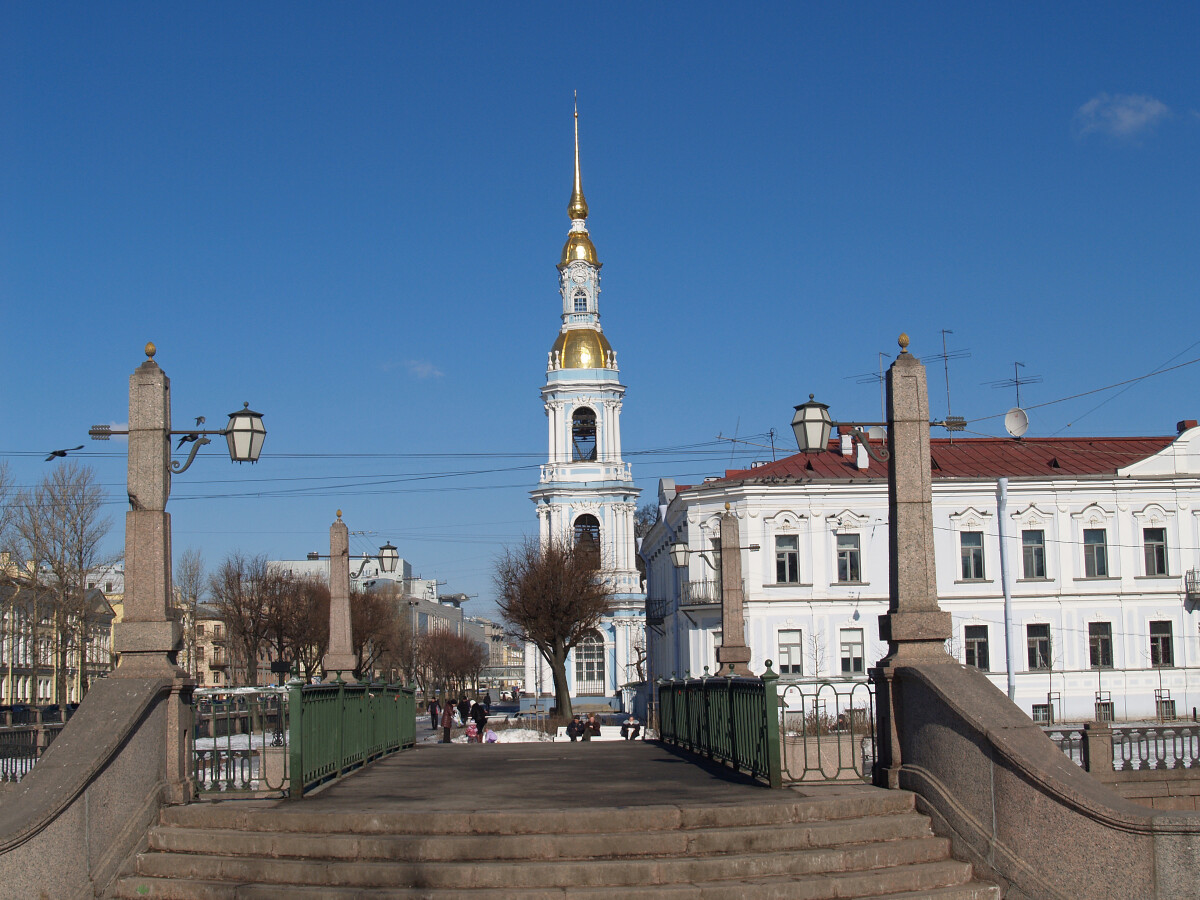 Санкт-Петербург. Никольская колокольня морского собора