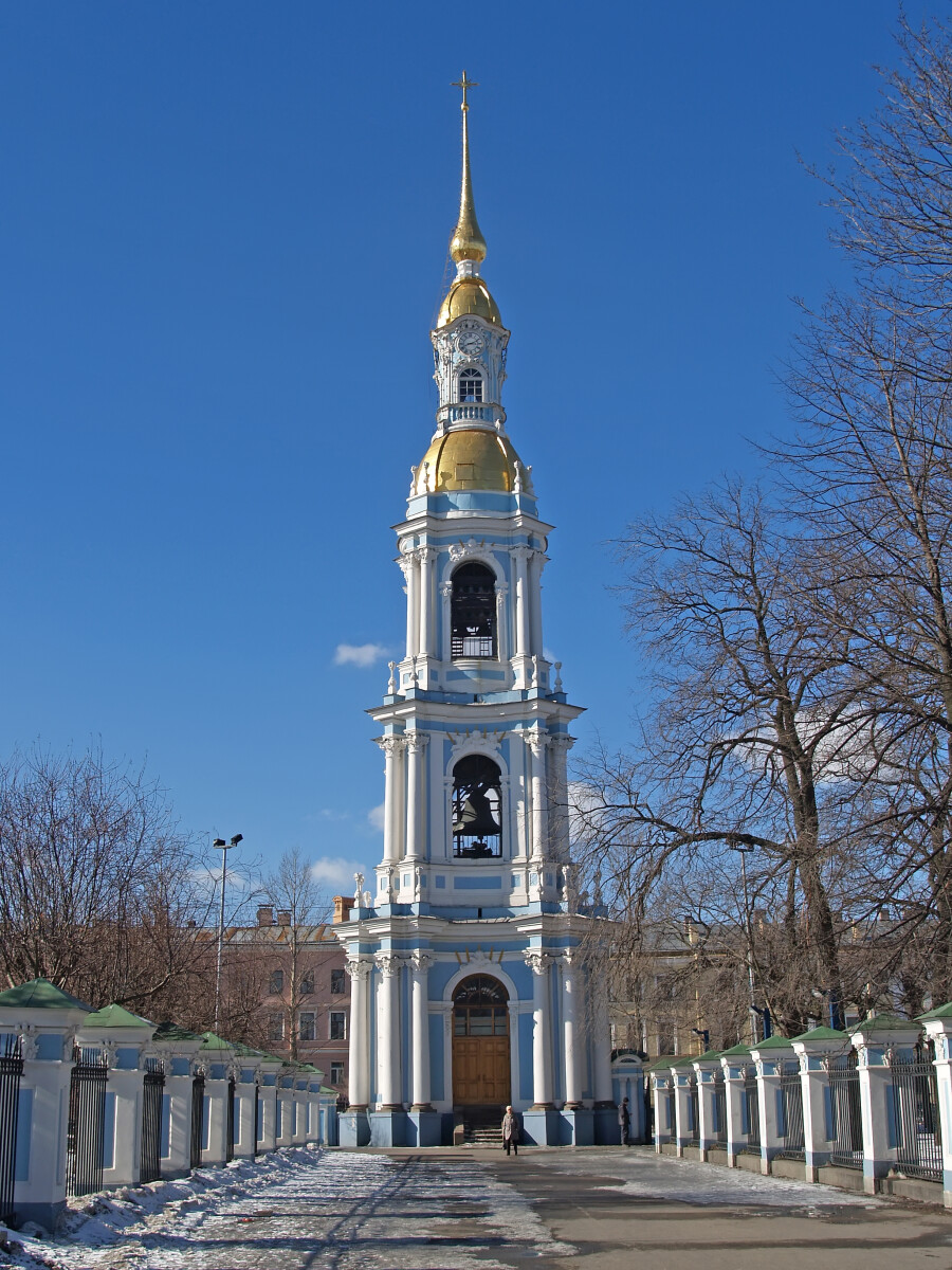 Санкт-Петербург. Никольская колокольня морского собора