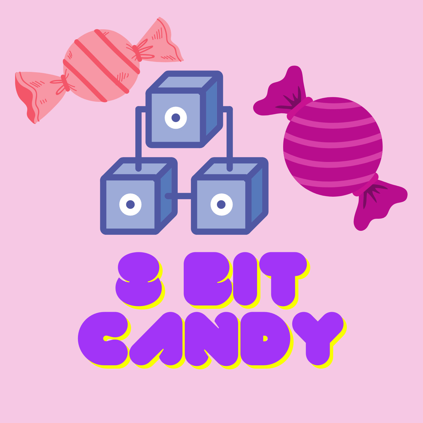 8-bit candy game