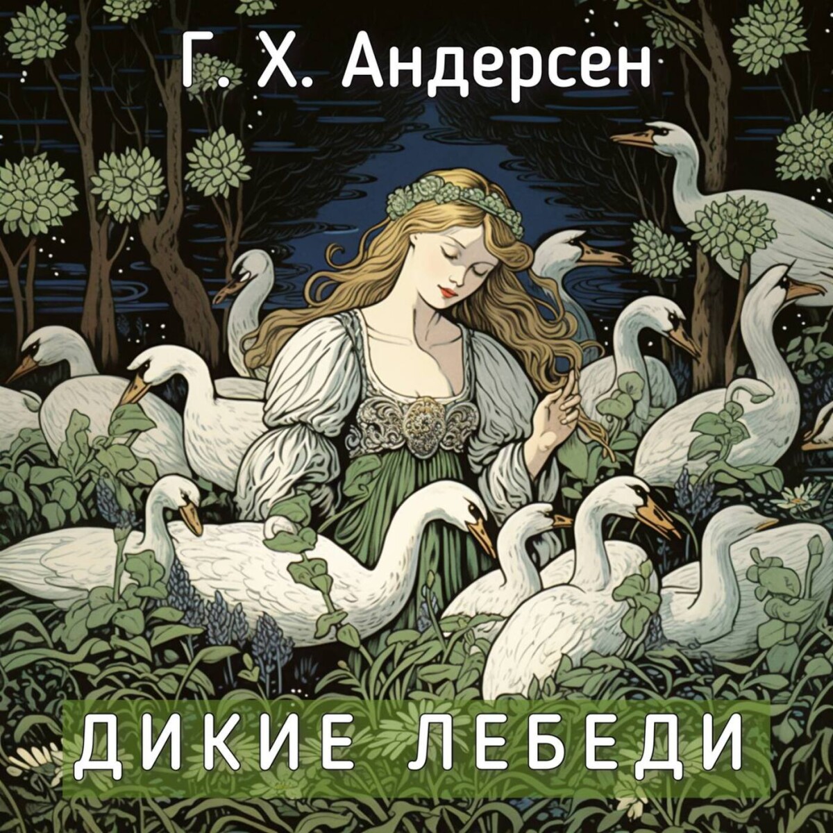 Г. Х. Андерсен - Дикие лебеди