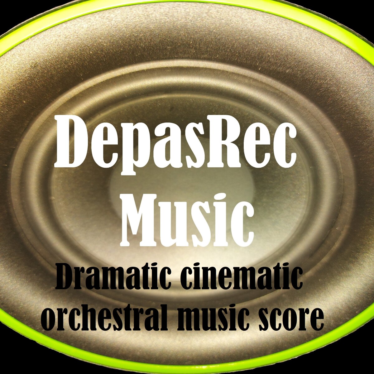 Dramatic cinematic orchestral music score