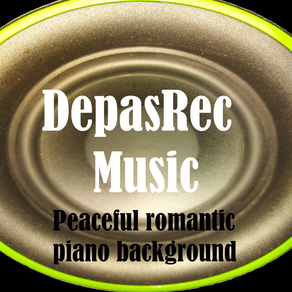 Peaceful romantic piano background