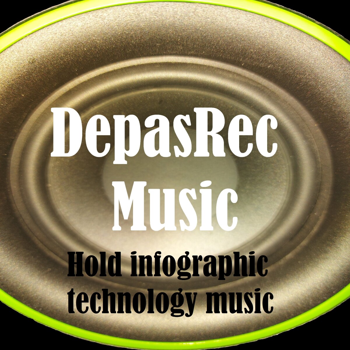 Hold infographic technology music