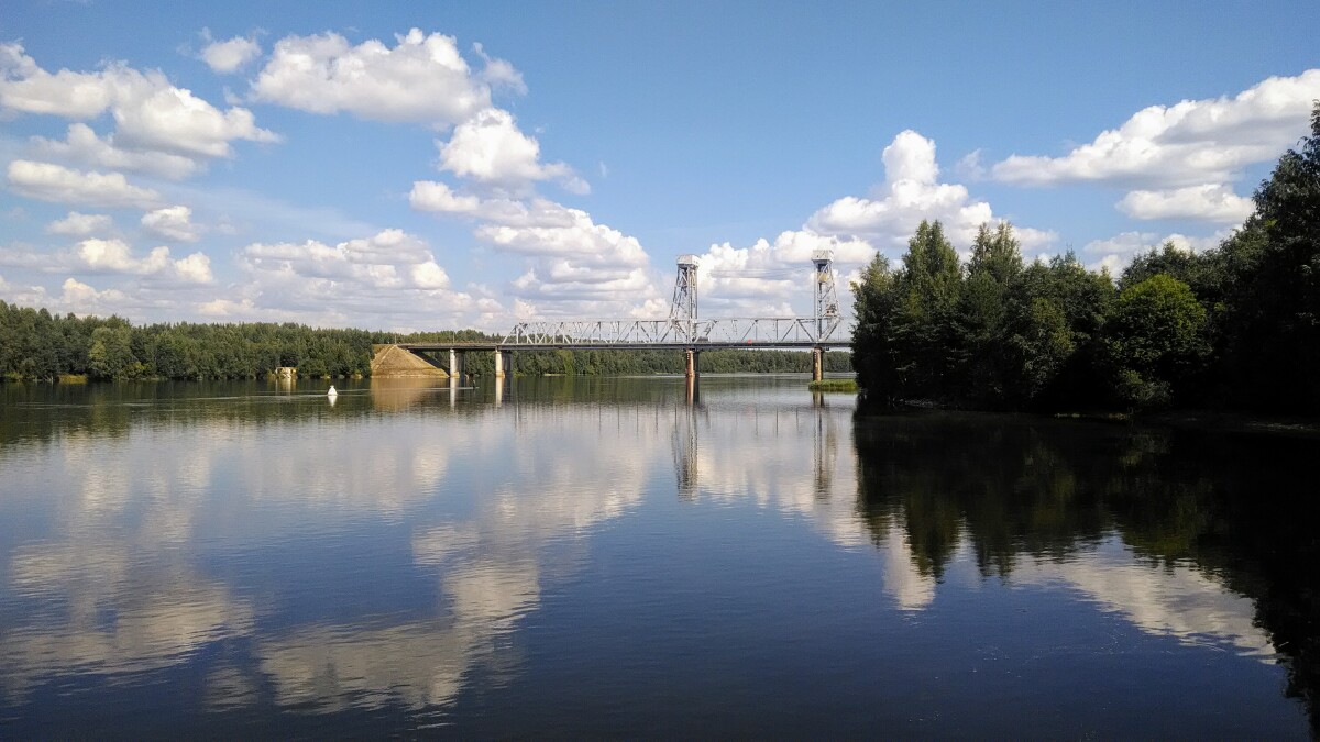 Мост через р. Свирь