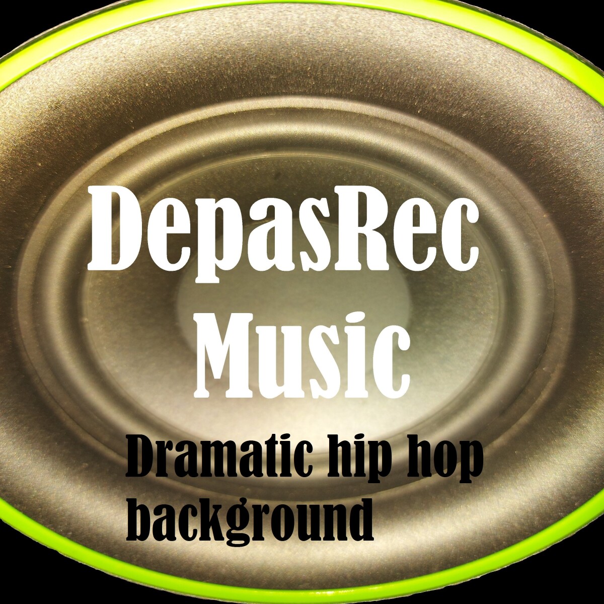 Dramatic hip hop background