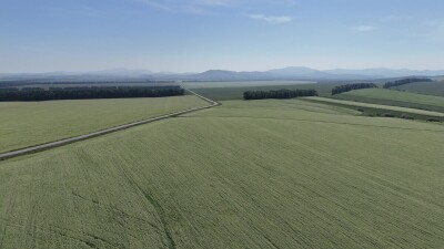 Съёмка пейзажей г.Белокуриха Алтайского края с высоты птичьего полёта