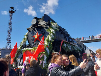 Поезд победы г. Ирбит